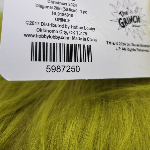 Set of 2 Grinch Stocking - Picture 6 of 6